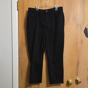 Chico's Slim Leg Crop Pant In Chico's Size 1